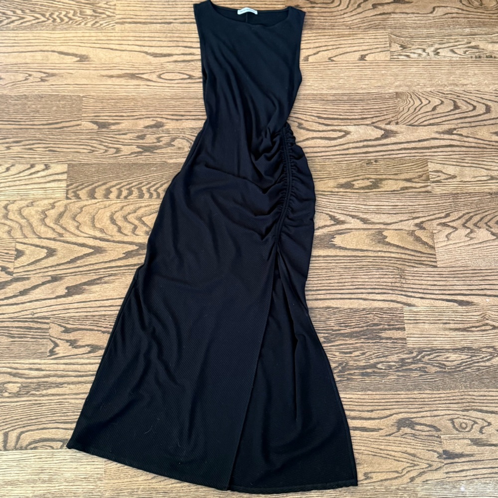 Reformation black dress size medium